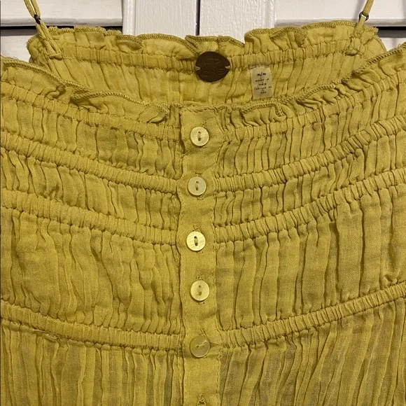 Free People Ruched Tank - Picture 2 of 3